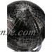 Mainstays 12"H Black and Silver Decorative World Globe   566089435